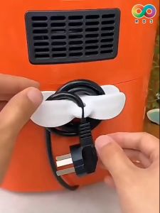 Rainbeau ที่เก็บสายไฟ ที่เก็บสายชาร์จ ที่เก็บสายชาร์จติดผนัง เก็บสายไฟ ระหว่าง 8 ซม