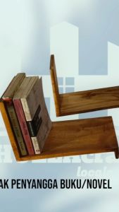 TERLARIS!!! RAK PENYANGGA BUKU/RAK BUKU MEJA/HIASAN MEJA/HOLDER BOOK STAND