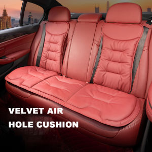 ผ้าคลุมที่นั่งด้านหลังแผ่นอุ่นกำมะหยี่สำหรับที่นั่งระบายอากาศได้เบาะกำมะหยี่รถยนต์ผ้าคลุมเบาะรถยนต์สำหรับ MG HS ZS ZR TF EP MG5 MG3 MG4 EV 4 5 6 GM Mulan VS HEV อุปกรณ์ต่อพ่วง