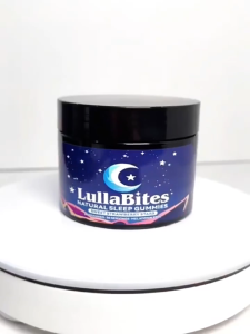 LullaBites Natural Sleep Gummies - Natural Sleep Aid - Improves sleep quality relieves long-term insomnia and easily awakens sleep state