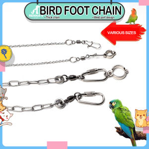 Rennas Bird Leg Chain Parrot Leg Ring Anklet Foot Chain Bird Outdoor Flying Workout Opening Stand