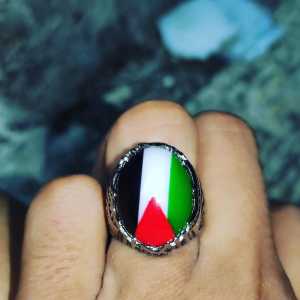 Cincin viral bendera Palestina