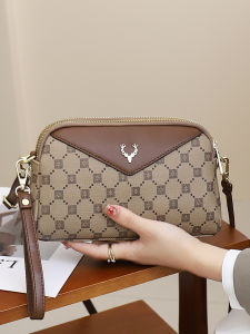 BAORUIFU | Crossbody Fall New Design Commuter Bag Large Capacity Retro Print