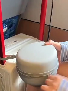 Travel Pillow Hard Case / Kotak Eva / Eva Box / Tas Penyimpanan Bantal Berbentuk U 17*17*10cm