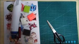 Heat DIY Tools   Heat shrinkable sheet   Polymer clay   Rubber Stamp Convex Pink Embossing Powder Handmade Works Suitable for Hair Dryer