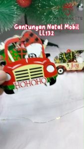 Gantungan Natal Kayu: Bahan & Desain Unik