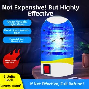 MONLEYTA | Indoor Mosquito Killer Lamp UV Light Trap Baby And Pregnant Women Safe Electric Shock Principle Bedroom 20-50 Square Meters