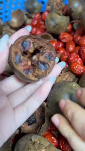 La hán quả khô loại 1 (mua quả lẻ) quả già ngọt chắc. Nước trà la hán quả thục địa giúp thanh nhiệt giải độc