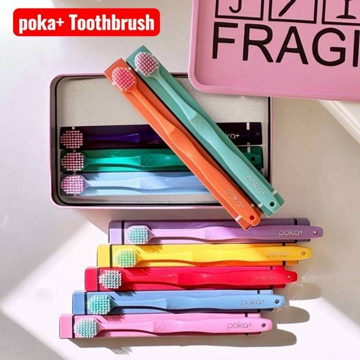 ADOBE Poka+ Toothbrush แปรงสีฟันเกาหลี🇰🇷 | Lazada.co.th