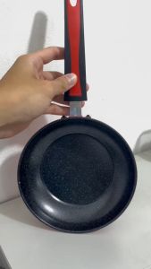 KlikAja88 Panci Teflon wajan Penggorengan Serbaguna frypan 18cm TD