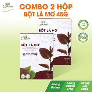Combo 2 hộp Bột lá mơ nguyên chất Goce ST - 2x45g