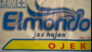 Jas Hujan Karet Hijau JUMBO bisa untuk driver Ojek ojol