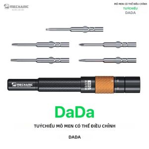 Mechanic | Bộ Tua Vít Từ Tính Đa Năng 5 Trong 1 MECHANIC DADA Dùng Sửa Chữa iPhone Samsung - Bộ Dụng Cụ Cầm Tay Kim Loại 4IP Y0.6 Phillips 1.5 Kèm Túi