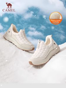 CAMEL | Warm Easy Slip-on Fur-lined Thick Sole Womens Snow Boots