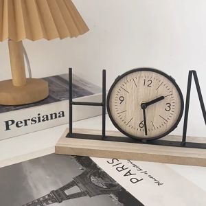 🔥จัดส่งจากกรุงเทพ🔥นาฬิกาตัวอักษร ผลิตภัณฑ์งานศิลปะจากเหล็ก เครื่องประดับตั้งโต๊ะ ของตกแต่งบ้าน สไตล์ HOME และ LOVE