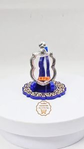 M#87 ตลับพระ/กรอบพระสเตนเลสลายไทย เหรียญเข้ารูปเสมาปู่ทวด ปี53 พุฒิซ้อนหรือใกล้เคียง<< ขนาดที่ใส่สวย 2.4x3.6 ซม.>>