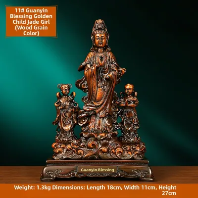 sanstyle | Guanyin Statue Buddhist Decorative Item for Home Worship