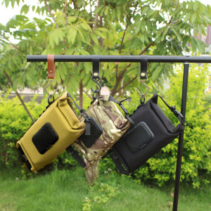 Oxford Cloth Outdoor Wet Wipes Bag Wet Wipes Dispenser Hangable Wet Wipes Container Outdoor Portable Gadgets Kitchen Tissue Hold