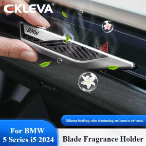 Ekleva cho BMW 5 Series i5 Cửa Thông Gió Xe Hơi Hương liệu stripcar Nước hoa Balm làm thơm không khí hương liệu nội thất xe hơi hương thơm thanh