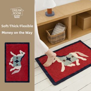 Anti-slip Water Absorbent Bathroom Door Mat