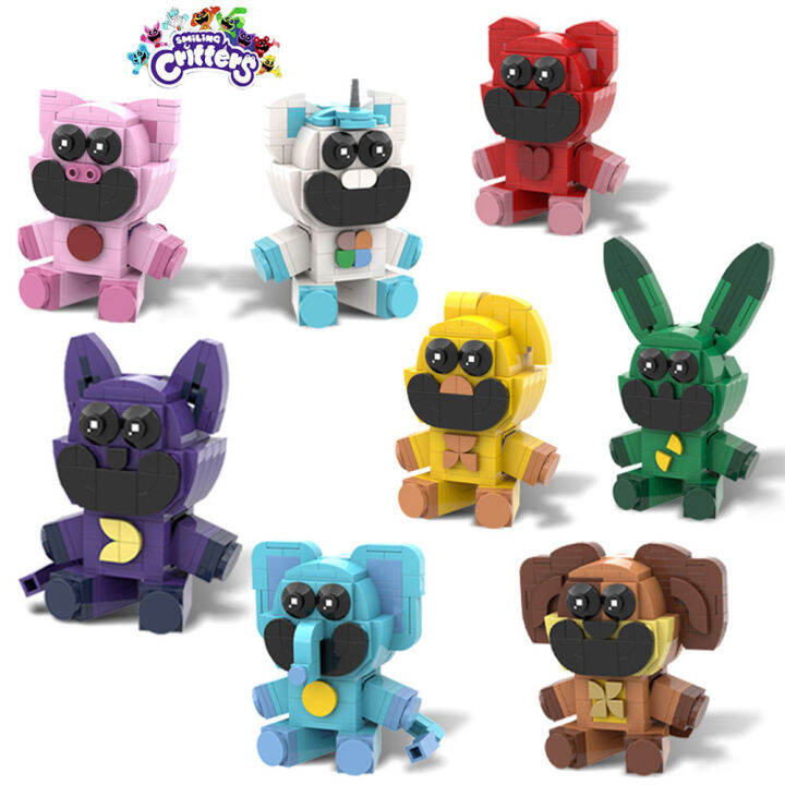 New Smiling Critters Building Blocks Smiling Critters Dogday And Catnap ...