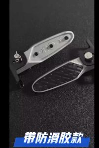 1pasang Pedal Kaki Sepeda Listrik Foot Step Sepeda / Motor Listrik Pedal Kaki Elektrik Jalu Lipat Tidak Mudah Pecah Foot Step