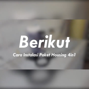 ELIM Filter - Filter Air 4 in 1 + Housing Filter 10 inch