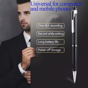 Rechargeable mini recording pen with noise reduction design digital voice recorder suitable for lectures/conferences/interviews