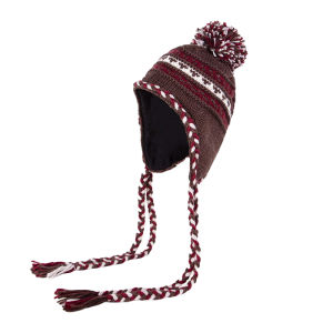 Warmth And Style: Panda Adult Skiing Helmet Knitted Hat Special Design Niche Snow Cap Decorative Winter Outdoor Gear