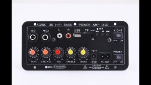 ampli full bass subwoofer amplifier bluetooth super bass 8-12 Inci Bluetooth Amplifiers HIFI BASS Speaker AC 220V 12V 24V Penguat Bluetooth Digital Penguat Suara Stereo Papan Subwoofer Dual Mendukung USB TF Remote Control HIFI Penguat Daya Amplifier