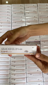 Ezanic Gel 20% Tube 15g – Ezanic Azelaic Acid Gel 20% Giảm Mụn Mờ Thâm Sáng Da