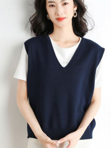 Soft and Cozy V-Neck Women Knit Vest