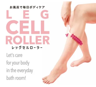 Beauty Health Care Y Shape Thigh Leg Massage Cell Roller Massager Slimming Tool