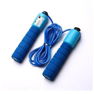 Skipping Rope Alat Olahraga Tali Fitness Aksesoris Counter Hitung Gym Jump Jumping Loncat