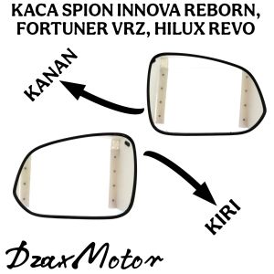 KACA SPION INNOVA REBORN ZENIX FORTUNER VRZ HILUX REVO VOXY 2016-2023 ORIGINAL
