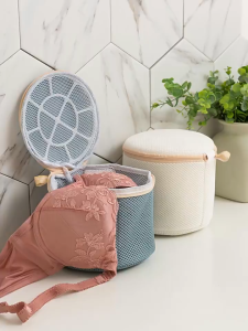 LOVEENA Premium Thickening 3D Laundry Bag with Rubbing Pad Lingerie Bra Panties Clothes Protection Washing Mesh Case