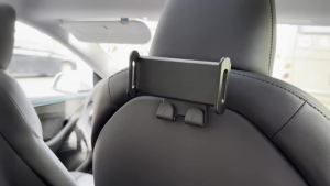 VFK Headrest Tablet Mount Holder for Tesla Model Y Juniper Model 3 YL S X 2026-2020 Car iPad Tablet Holder Back Seat Accessories