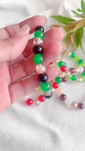 Gelang Giok Murah Besar Warna Warni / Gelang Wanita 10mm