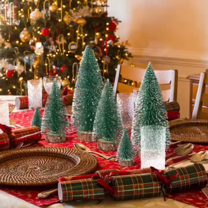 Aka 20cm/25cm/30cm Mini Christmas Tree With Light Snowflakes Decoration Small Christmas Tree For Table Tabletop Christmas Tree Tower Snow Christmas Tree Ornaments Xmass Decoration Sale Small Xmass Tree Tabletop Christmas Decorables Miniature Christmas Tre