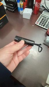 Philips SFL1126 Mini Portable Rechargeable Flashlight 7 Light Modes with Blue and Red Light Signal for Hiking and Camping