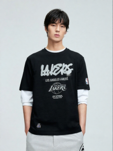 Jack Jones | Basketball Team Collaboration Casual Short Sleeve T-Shirt