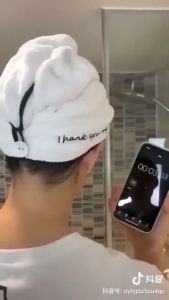 Khắn Quấn Đầu Siêu Thấm Cho Chị Em Quấn Gội Và ủ Tóc - Mũ Quấn Đầu Khô Tóc