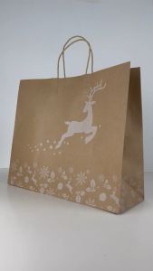 TÚI GIẤY KRAFT NOEL CHRISTMAS SIZE 36 x 30.5 x 12cm. MÃ XMAS12