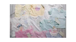 Juniors Baby Girl T-Shirts 0 to 12 months Adorable Smart Stylish Designs