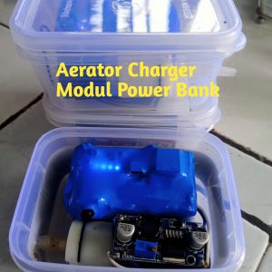 Aerator Charger Casan Box Anti Air Tahan 40 jam Untuk Umpan Hidup