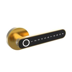 elinksmart | Fingerprint Digital Door Lock for Indoor Wooden Doors