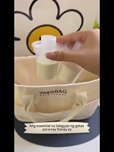 Free Gift 10Pcs 80ML Baby Formula Carrying Box Food Storage Container Moisture-Proof And Dust-Proof Portable PP Material Storage Box