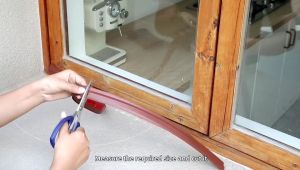 [จัดส่งในกทม]อัพเกรด ที่กั้นประต Plus อุปกรณ์ปรับปรุงบ้าน ที่กั้นประตู แถบปิดผนึกประตู ขอบประตูกันแมลง ยางขอบประตูด้านล่างนุ่ม  ป้องกันหนู แถบกันน้ำ แถบกันเสียงตะเข็บประตู ตัวหยุดประตู แถบกวาดประตู