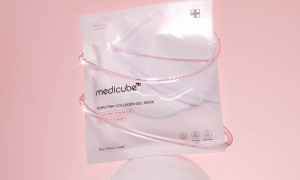 Medicube Mặt nạ thạch Collagen cá hồi PDRN Pink/Kojic Acid Tumeric Brightening Gel Mask 4EA (1 hộp)