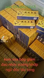 Combo 10 tuýp Kem xoa bóp xương khớp  ( ngũ ) độc tây tạng hỗ trợ giảm đau nhức xương khớp cực hiệu quả